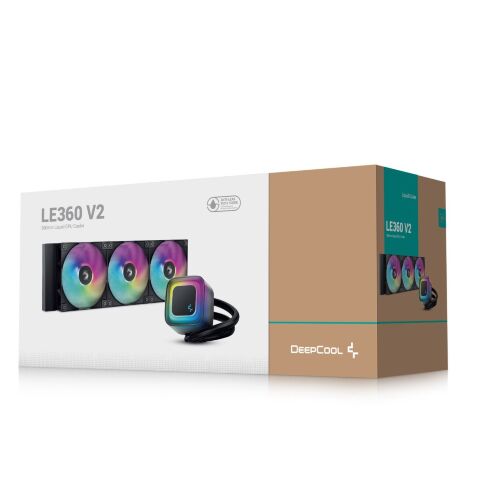 Система жидкостного охлаждения Deepcool LE360 V2 (R-LE360-BKAMMC-G-2) - Системы водного охлаждения  - Системы водного охлаждения 