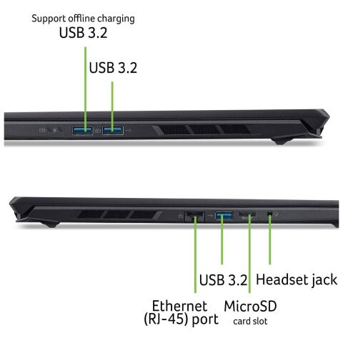 Ноутбук Acer Nitro V 16S ANV16S-71 (NH.U27EU.002) - Ноутбуки  - Ноутбуки 