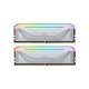 Модуль памяти для компьютера DDR5 32GB (2x16GB) 5600 MHz NOX RGB Silver Apacer (AH5U32G56C522NWAA-2) - Нулевой остаток (Feed)  - Нулевой остаток (Feed)