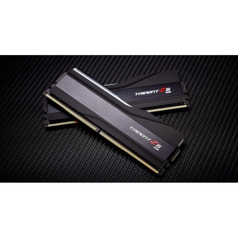 Модуль памяти для компьютера DDR5 32GB (2x16GB) 8000 MHz Trident Z5 RGB Black G.Skill (F5-8000J3848H16GX2-TZ5RK) - Нулевой остаток (Feed) - Нулевой остаток (Feed)