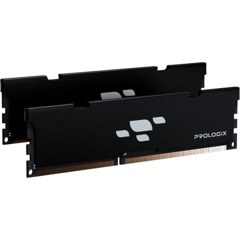 Модуль памяти для компьютера DDR5 32GB (2x16GB) 5600 MHz Black Prologix (PRO32GB5600B5K) - Нулевой остаток (Feed)  - Нулевой остаток (Feed)
