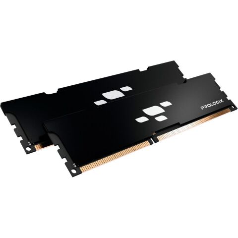Модуль памяти для компьютера DDR5 32GB (2x16GB) 5600 MHz Black Prologix (PRO32GB5600B5K) - Модули памяти для компьютера  - Модули памяти для компьютера 