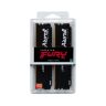 Модуль памяти для компьютера DDR5 64GB (2x32GB) 5600 MHz Fury Beast Black Kingston Fury (ex.HyperX) (KF556C36BBE2K2-64)