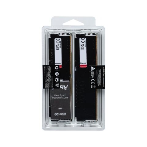 Модуль памяти для компьютера DDR5 64GB (2x32GB) 5600 MHz Fury Beast Black Kingston Fury (ex.HyperX) (KF556C36BBE2K2-64) - Модули памяти для компьютера - Модули памяти для компьютера