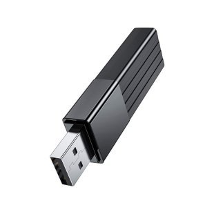 Считыватель флеш-карт HOCO USB3.0 to microSD, microSDHC, microSDXC, SD, SDHC, SDXC, HB20 Black (6931474735218)