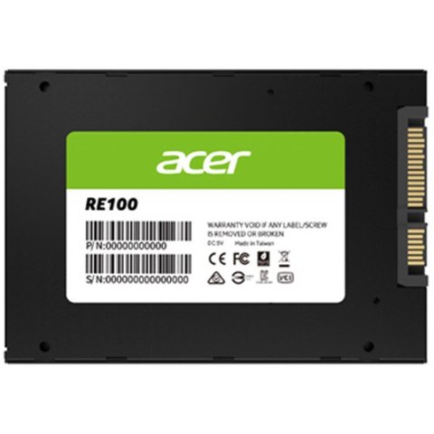 Накопитель SSD 2.5" 128GB RE100 Acer (BL.9BWWA.106) - Нулевой остаток (Feed)  - Нулевой остаток (Feed) 