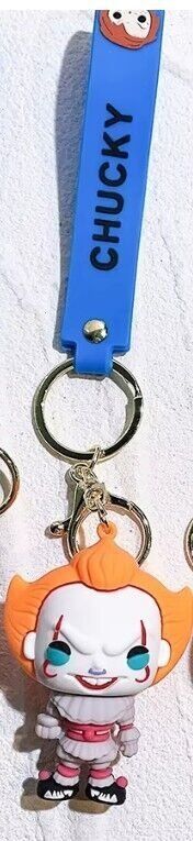 Брелок подвеска на рюкзак  IT Pennywise Оно Пеннивайз 3D Keychain Backpack -   -  