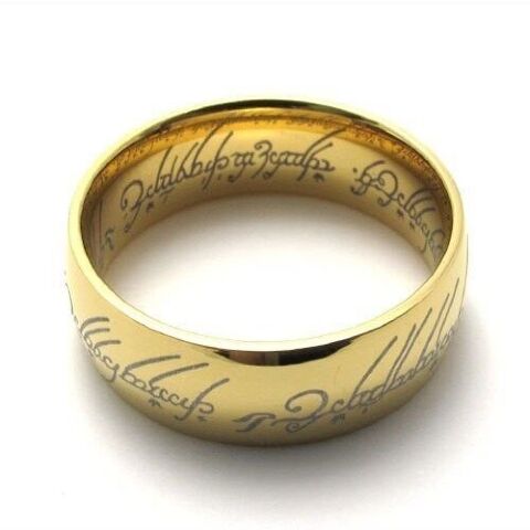 Кільце The Lord of the Rings Володар кілець (колір gold) -   -  