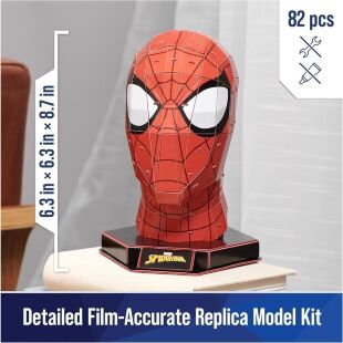 Пазл 4D Build Marvel Spider-Man puzzle 3D картон Людина павук 82 шт.
