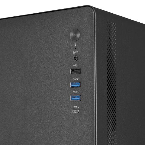 Корпус для ПК Prologix E127 500W Black - Нулевой остаток (Feed)  - Нулевой остаток (Feed) 