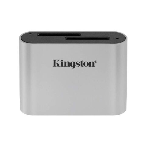 Считыватель флеш-карт Kingston Workflow Dual-Slot SDHC/SDXC UHS-II (WFS-SD) - Кардридеры  - Кардридеры 