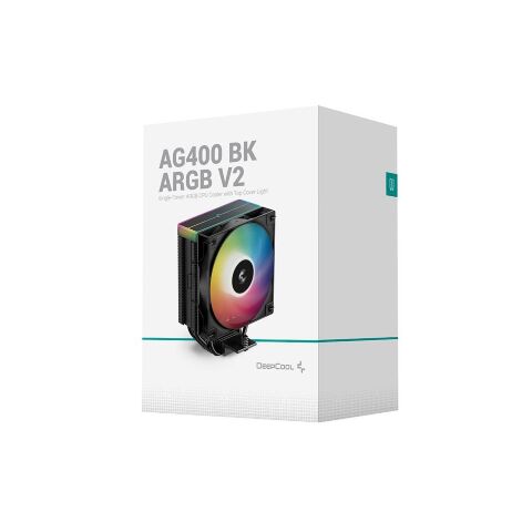 Кулер для процессора Deepcool AG400 BK ARGB V2 - Кулеры к процессорам  - Кулеры к процессорам 