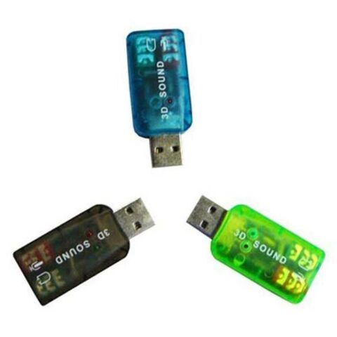 Звуковая плата Atcom USB-sound card (5.1) 3D sound (Windows 7 ready) (7807) - Звуковые платы  - Звуковые платы 
