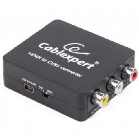 Конвертор HDMI to 3 x RCA Cablexpert (DSC-HDMI-CVBS-001) - Контроллеры и конверторы  - Контроллеры и конверторы 