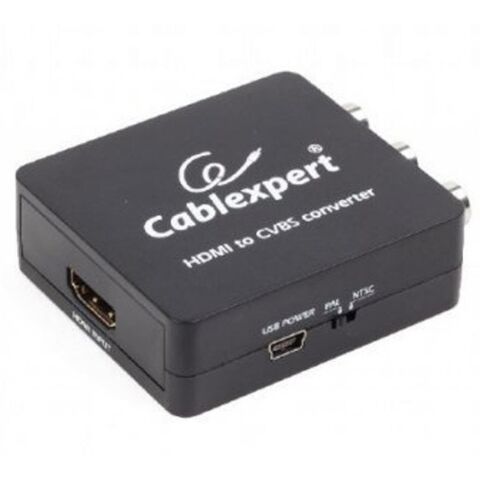 Конвертор HDMI to 3 x RCA Cablexpert (DSC-HDMI-CVBS-001) - Контроллеры и конверторы  - Контроллеры и конверторы 