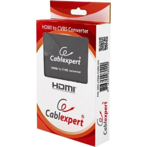 Конвертор HDMI to 3 x RCA Cablexpert (DSC-HDMI-CVBS-001) - Контроллеры и конверторы  - Контроллеры и конверторы 