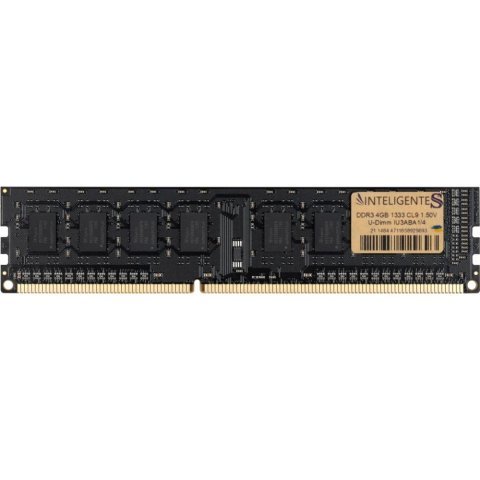 Модуль памяти для компьютера DDR3 4GB 1333 MHz INTELIGENTES (IU3ABA1/4) - Нулевой остаток (Feed)  - Нулевой остаток (Feed)