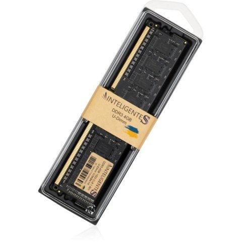 Модуль памяти для компьютера DDR3 4GB 1333 MHz INTELIGENTES (IU3ABA1/4) - Нулевой остаток (Feed)  - Нулевой остаток (Feed)