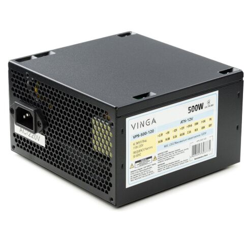 Блок питания Vinga 500W ОЕМ (VPS-500-120) - Блоки питания - Блоки питания