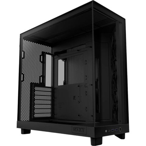 Корпус для ПК NZXT H6 Flow All Black (CC-H61FB-01) - Корпуса  - Корпуса 