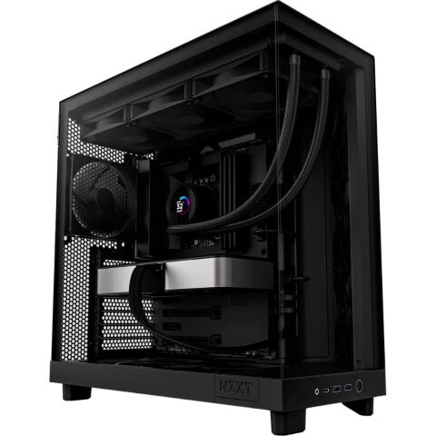 Корпус для ПК NZXT H6 Flow All Black (CC-H61FB-01) - Корпуса  - Корпуса 