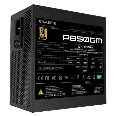 Блок питания GIGABYTE 850W (GP-P850GM) - Нулевой остаток (Feed)  - Нулевой остаток (Feed) 