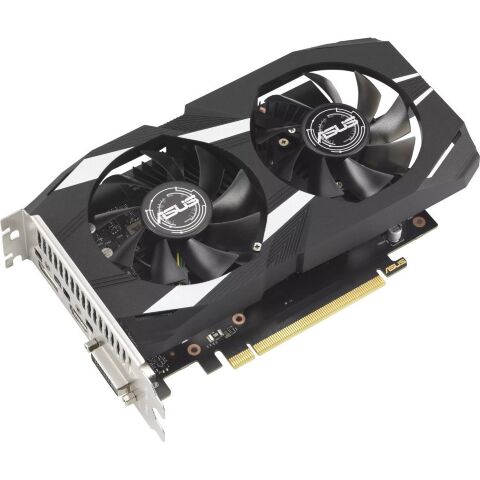 Видеокарта ASUS GeForce RTX3050 6Gb DUAL OC (DUAL-RTX3050-O6G) - Видеокарты  - Видеокарты 