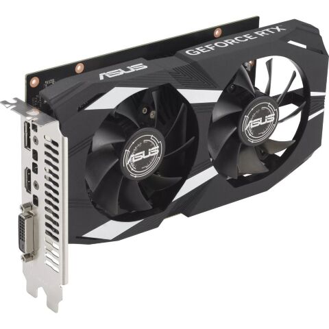 Видеокарта ASUS GeForce RTX3050 6Gb DUAL OC (DUAL-RTX3050-O6G) - Видеокарты  - Видеокарты 