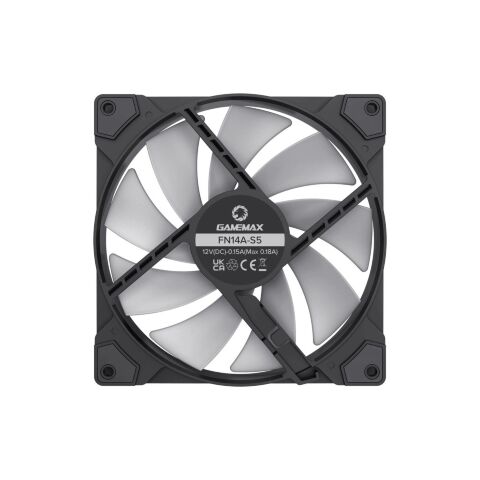 Кулер для корпуса Gamemax FN14A-S5 - Вентиляторы к корпусам  - Вентиляторы к корпусам 