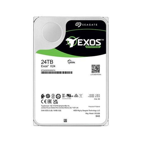 Жесткий диск SAS 3.5" 24TB Seagate (ST24000NM007H) - Нулевой остаток (Feed)  - Нулевой остаток (Feed) 