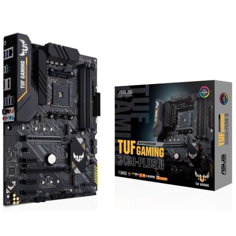 Материнская плата ASUS TUF GAMING B450-PLUS II - Системные (материнские) платы  - Системные (материнские) платы 