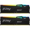 Модуль памяти для компьютера DDR5 32GB (2x16GB) 6000 MHz Beast RGB Kingston Fury (ex.HyperX) (KF560C36BBE2AK2-32)