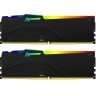 Модуль памяти для компьютера DDR5 32GB (2x16GB) 6000 MHz Beast RGB Kingston Fury (ex.HyperX) (KF560C36BBE2AK2-32)