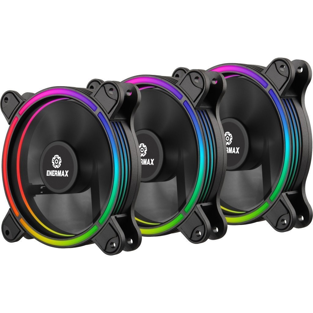 Кулер для корпуса Enermax T.B.RGB A.D.3 PACK (UCTBRGBA12P-BP3)