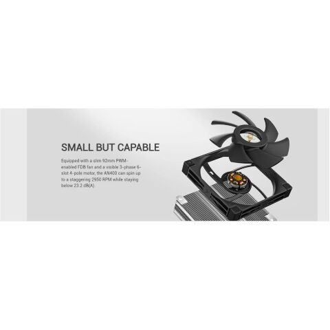 Кулер для процессора Deepcool AN400 BK - Нулевой остаток (Feed)  - Нулевой остаток (Feed) 