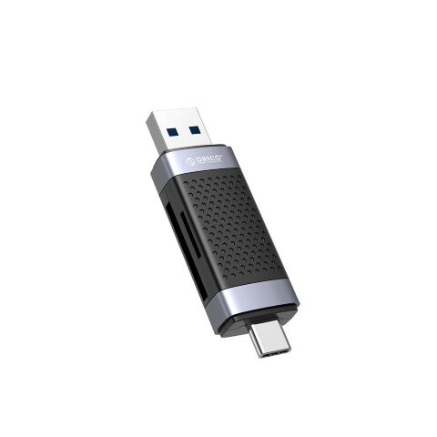 Считыватель флеш-карт Orico TF+SD Dual Port USB2.0 (CA913763) - Нулевой остаток (Feed) - Нулевой остаток (Feed)
