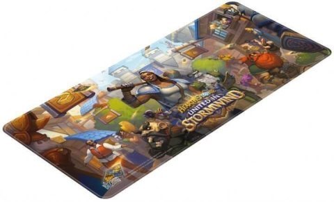 Коврик для мыши игровая поверхность Blizzard Hearthstone United in Stormwind Хартстоун XL 90*42 cм -   -  