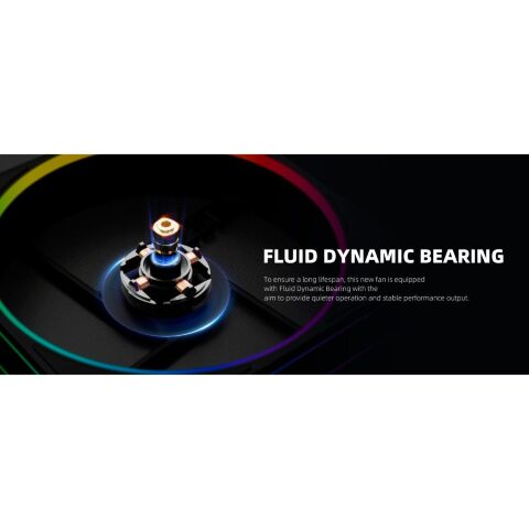 Кулер для корпуса ID-Cooling AF-127-ARGB-K - Вентиляторы к корпусам - Вентиляторы к корпусам