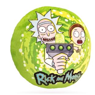 М'яка іграшка Подушка WP Merchendise Рік та Морті Rick and Morty Pillow in search of adventure