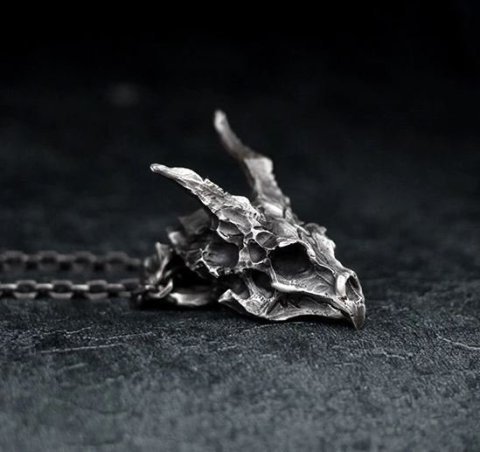 Медальон Game of Thrones Dragon Skull Targaryen -   -  