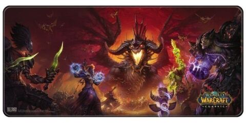 Килимок ігрова поверхня Варкрафт Blizzard World Of Warcraft Gaming Desk Mat Classic: Onyxia (90*42 cm) -   -  