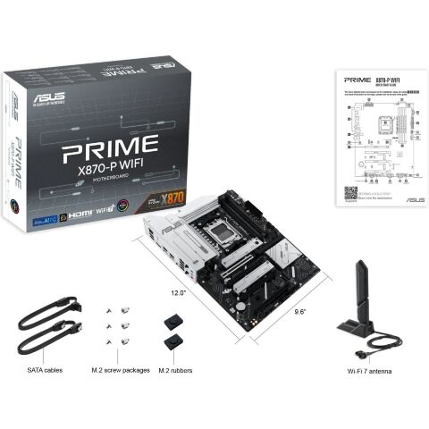Материнская плата ASUS PRIME X870-P WIFI - Системные (материнские) платы  - Системные (материнские) платы 