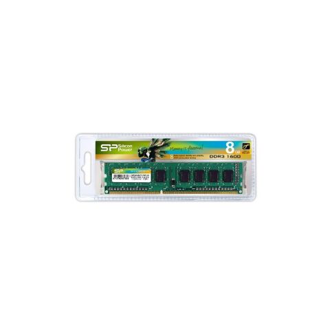 Модуль памяти для компьютера DDR3 8GB 1600 MHz Silicon Power (SP008GBLTU160N02) - Модули памяти для компьютера  - Модули памяти для компьютера 