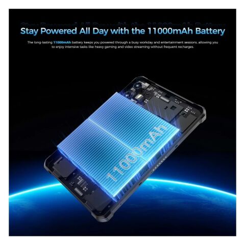 Планшет OUKITEL RT3 plus 8" 4/128GB/ NFC / LTE Black (6941749808516) - Нулевой остаток (Feed)  - Нулевой остаток (Feed) 