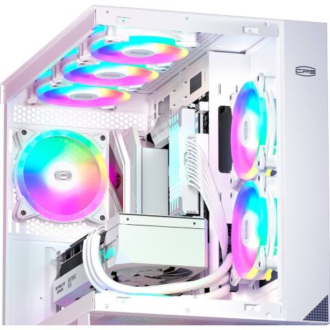 Кулер для корпуса PcCooler F3 T120 ARGB White - Вентиляторы к корпусам  - Вентиляторы к корпусам 