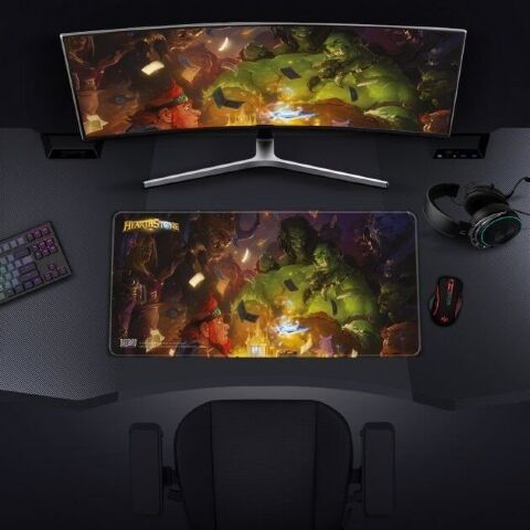 Килимок для миші ігрова поверхня Blizzard Hearthstone Heroes Хартстоун XL 90*42 cм -   -  