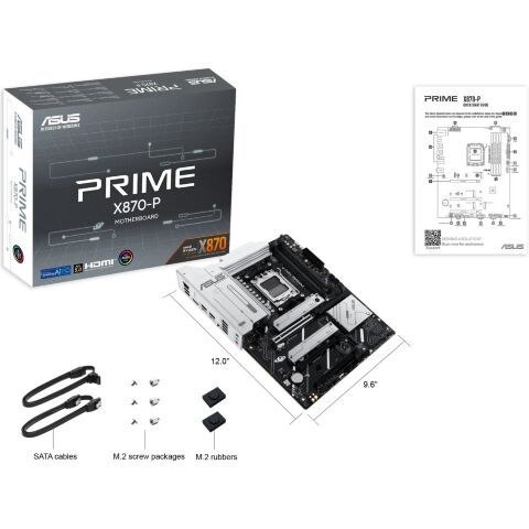 Материнская плата ASUS PRIME X870-P - Системные (материнские) платы  - Системные (материнские) платы 