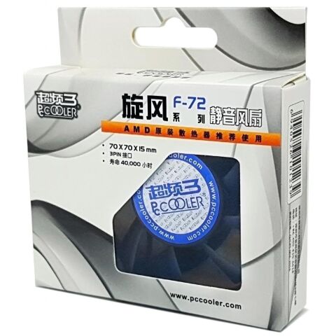 Кулер для корпуса PcCooler F72 - Вентиляторы к корпусам  - Вентиляторы к корпусам 
