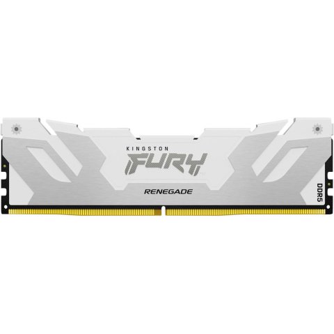 Модуль памяти для компьютера DDR5 16GB 7200 MHz Renegade White XMP Kingston Fury (ex.HyperX) (KF572C38RW-16) - Нулевой остаток (Feed)  - Нулевой остаток (Feed) 