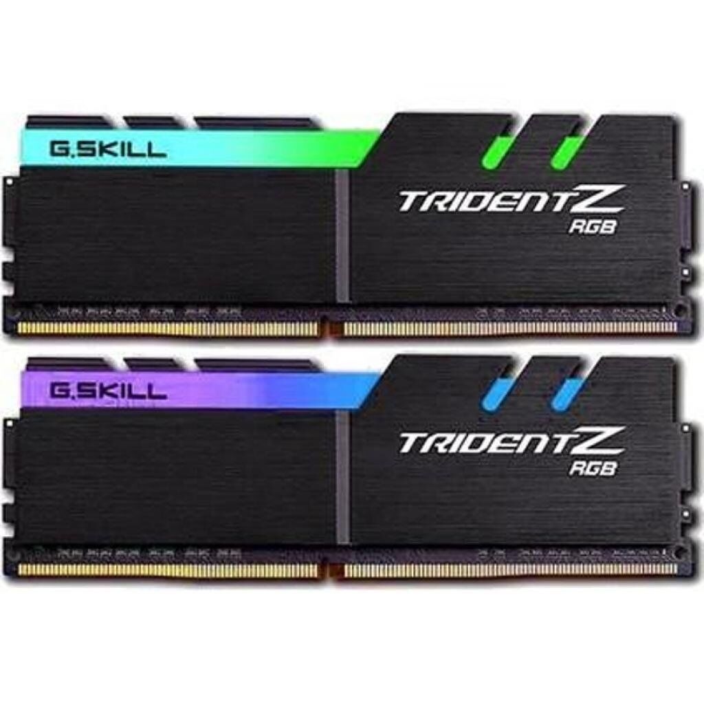 Модуль памяти для компьютера DDR4 16GB (2x8GB) 3200 MHz Trident Z RGB G.Skill (F4-3200C16D-16GTZR)